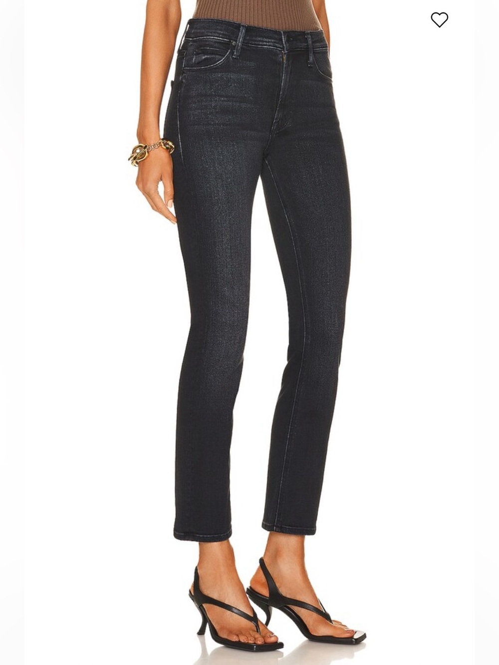 MOTHER The Mid Rise Dazzler Ankle In Deep End Size 26 - Picture 2 of 12